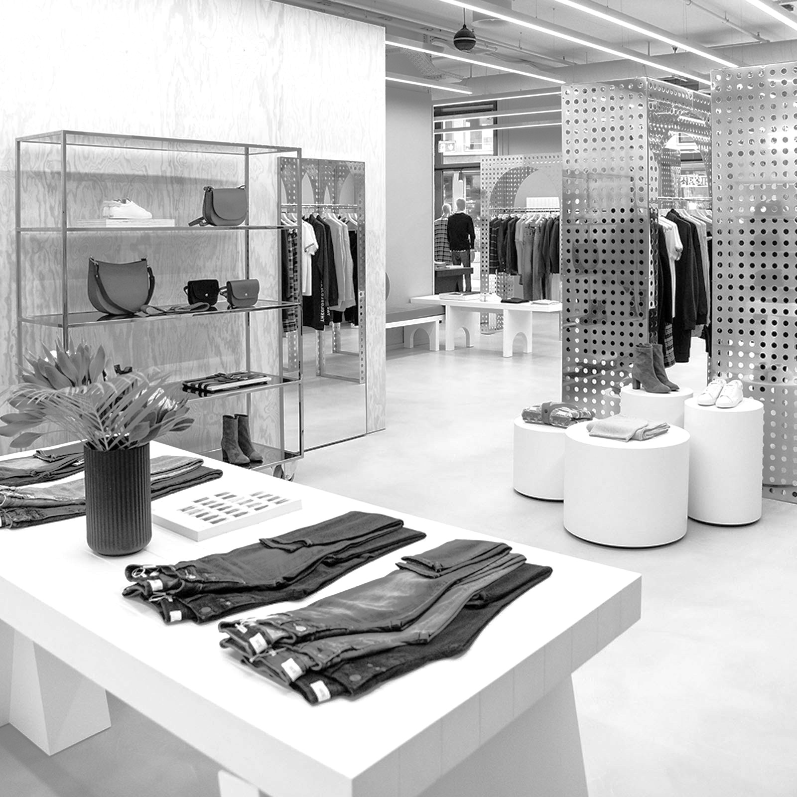 Retail showroom detail